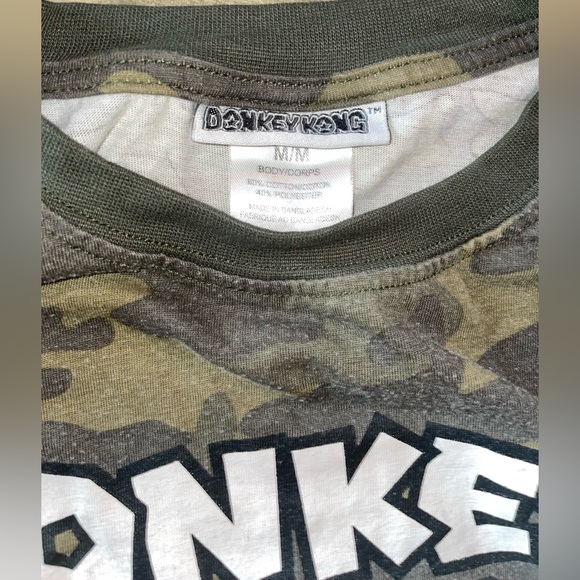 Donkey kong long sleeved shirt men’s medium almost new - Picture 2 of 3